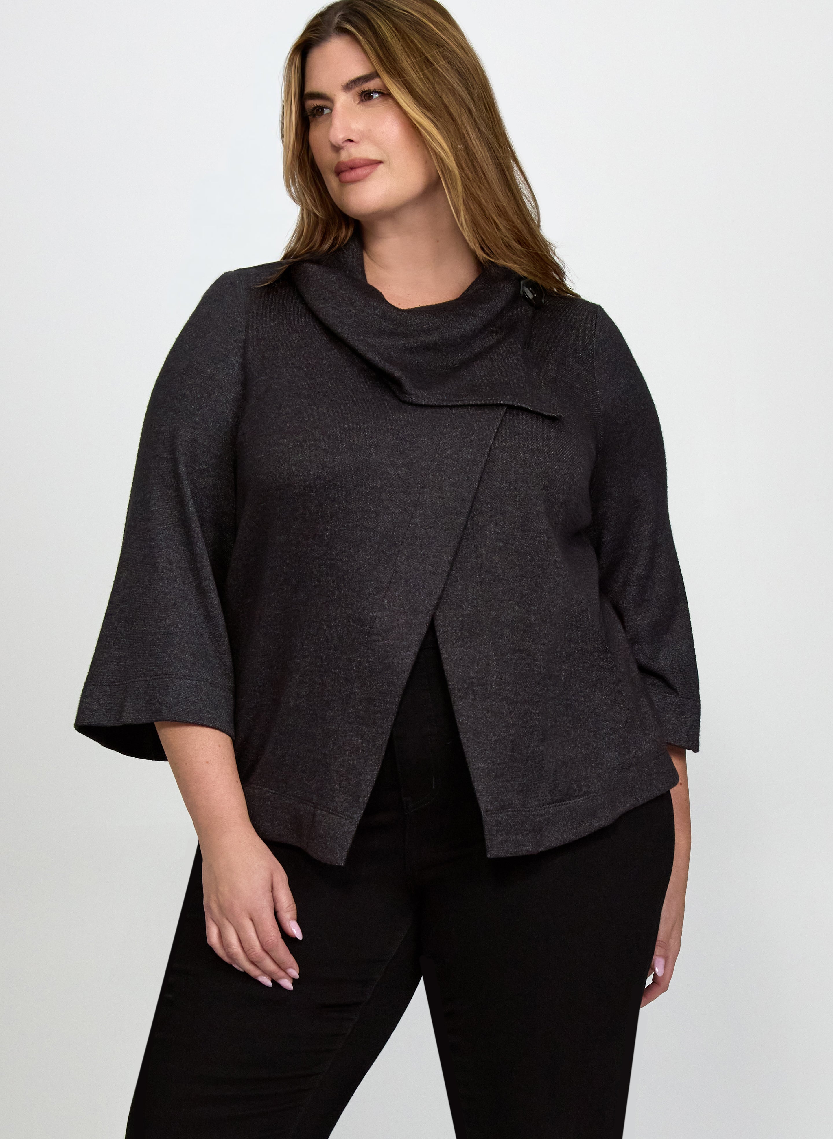 Cowl Neck Sweater-Tactilefable