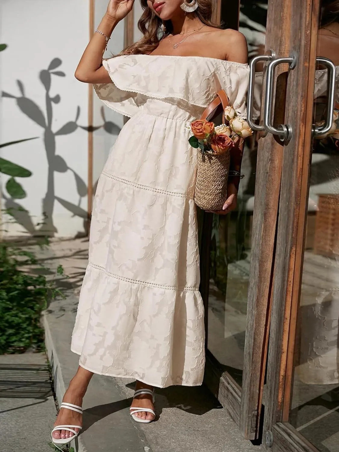 Coastal Romance Ruched Midi Dress | 5 colors-Tactilefable