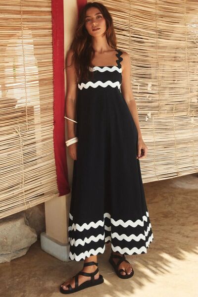 Chloe Rick Rack Dress | Poundton-Tactilefable