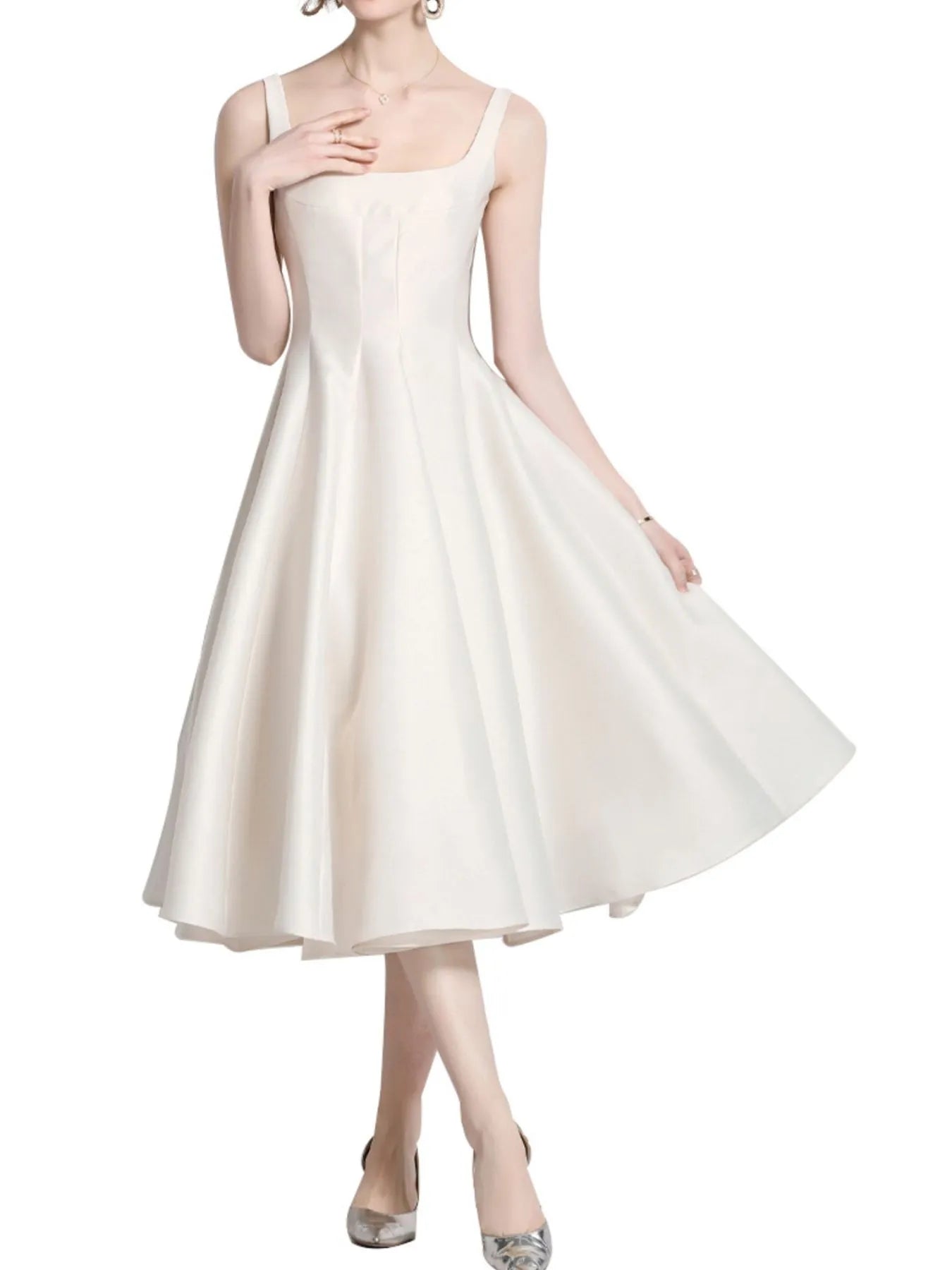 The Heiress A-Line Dress | 3 Colors | Brocade-Tactilefable