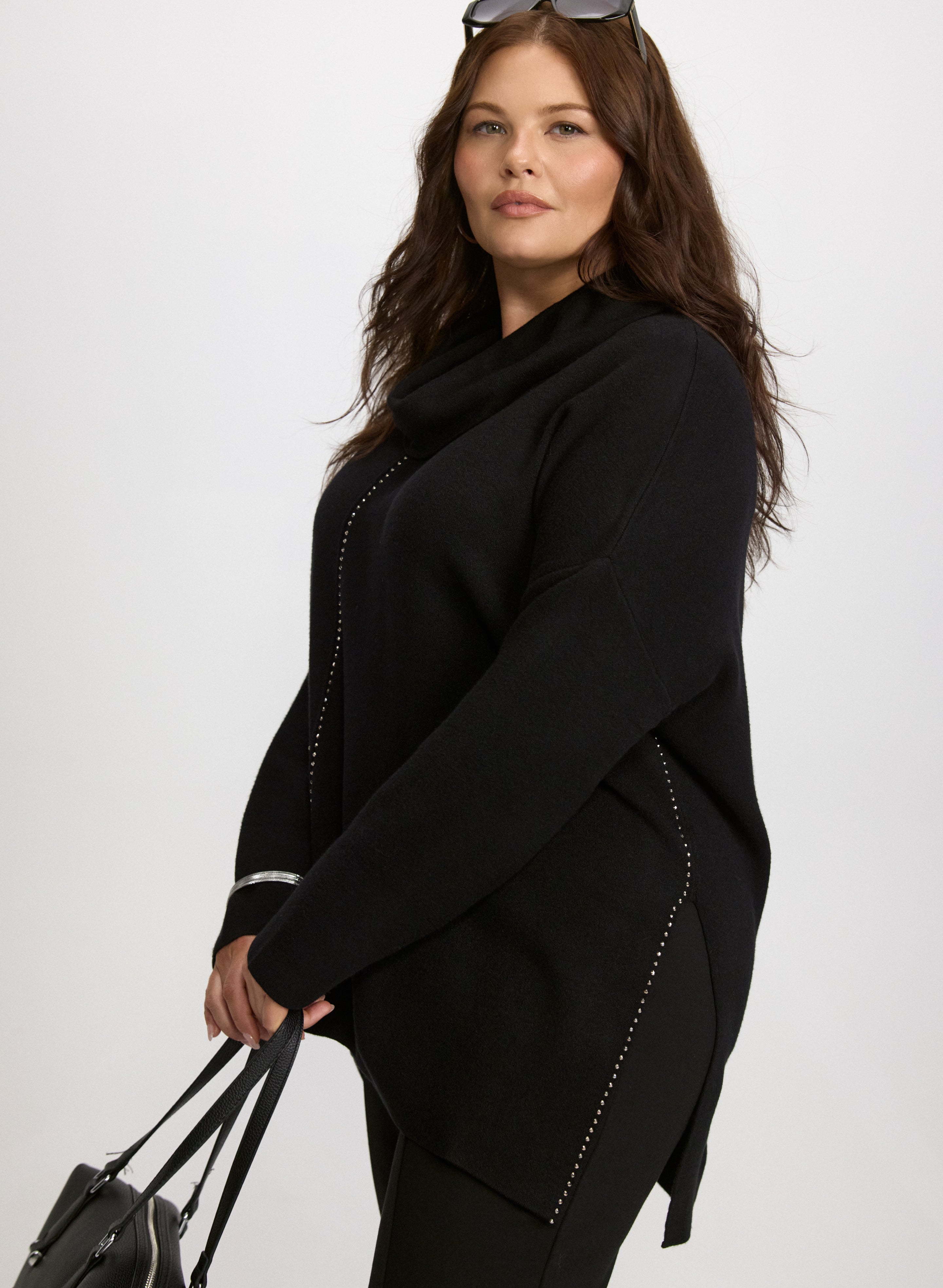 Joseph Ribkoff - Cowl Neck Sweater-Tactilefable