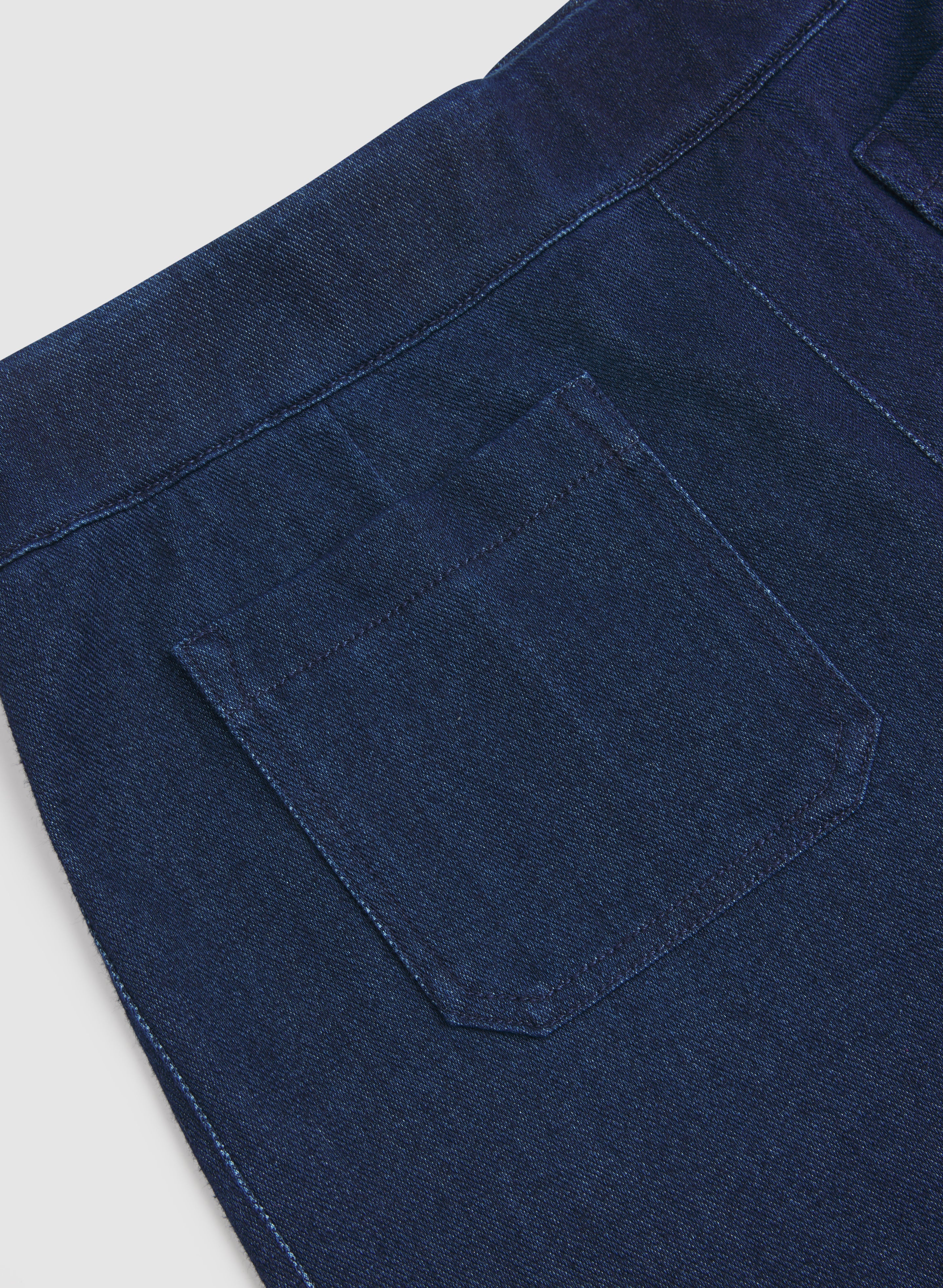 Comfort Stretch Wide-Leg Jeans-Tactilefable