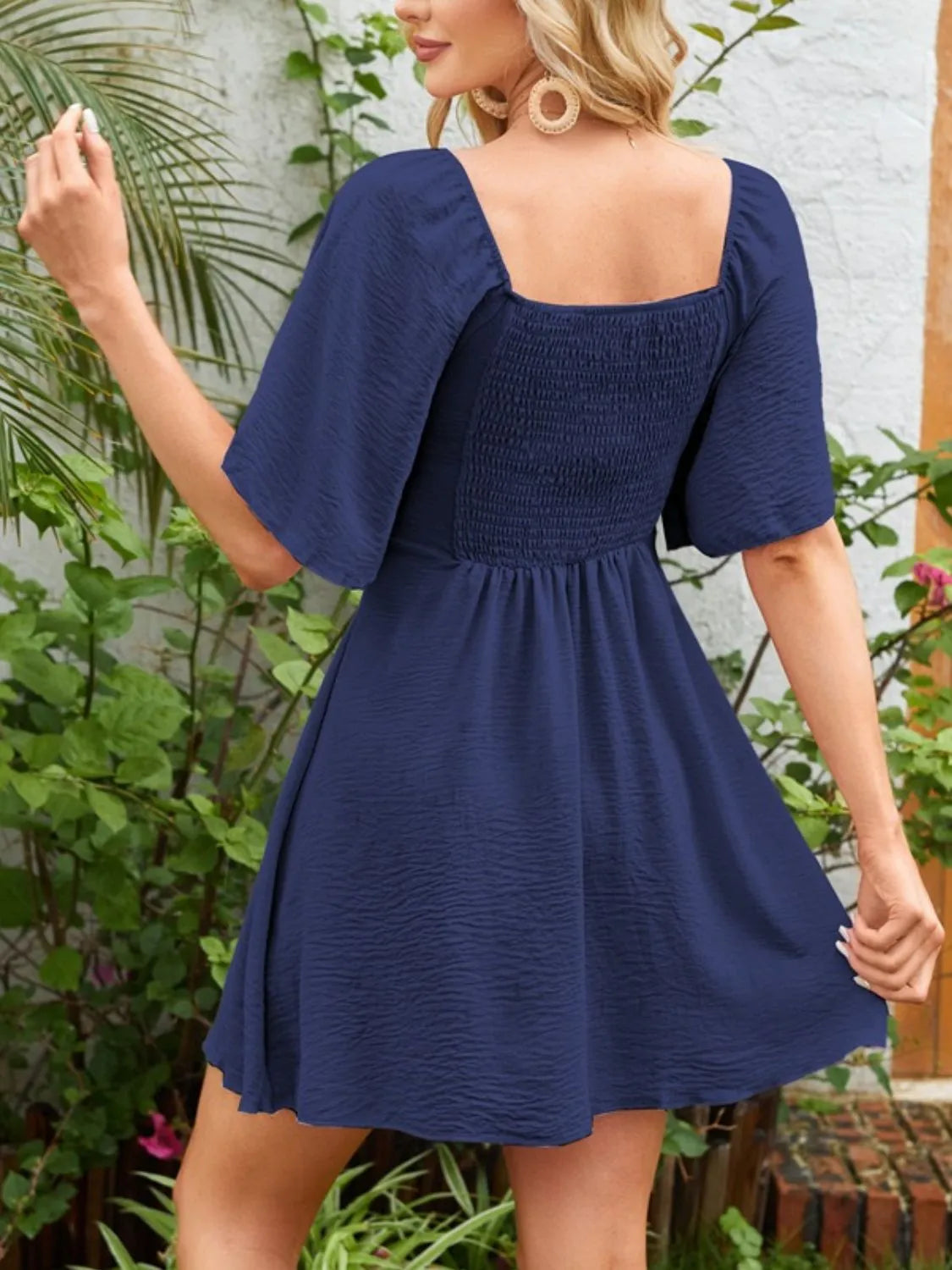 Flirt Factor Smocked Mini Dress | 9 Colors | Poundton-Tactilefable