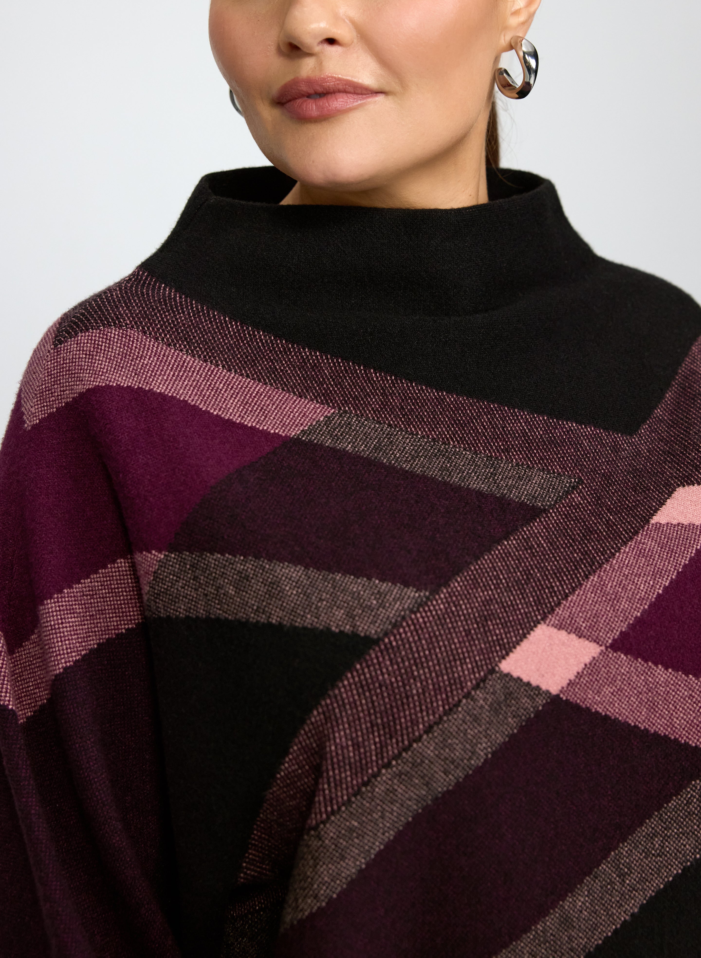 Joseph Ribkoff - Plaid Pullover-Tactilefable