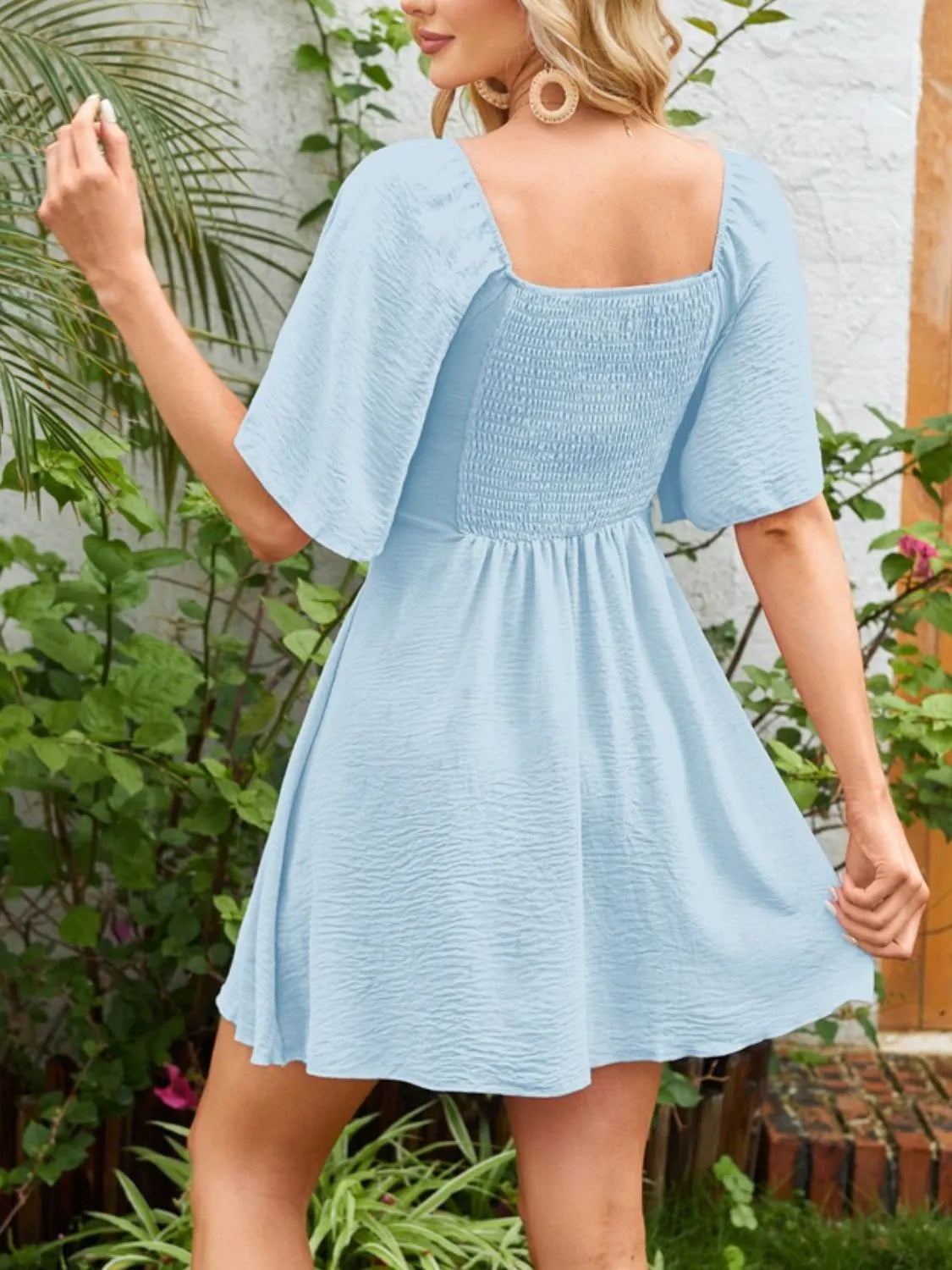 Flirt Factor Smocked Mini Dress | 9 Colors | Poundton-Tactilefable