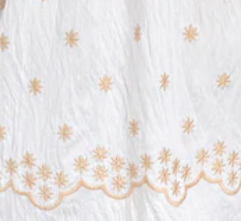 Sophie Blouse - White Tan Boho-Tactilefable