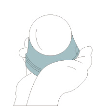 make ice ball step 3