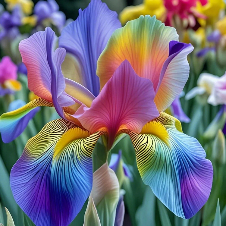 💐Colorful Iris (Iris Germanica)—Easy To Grow