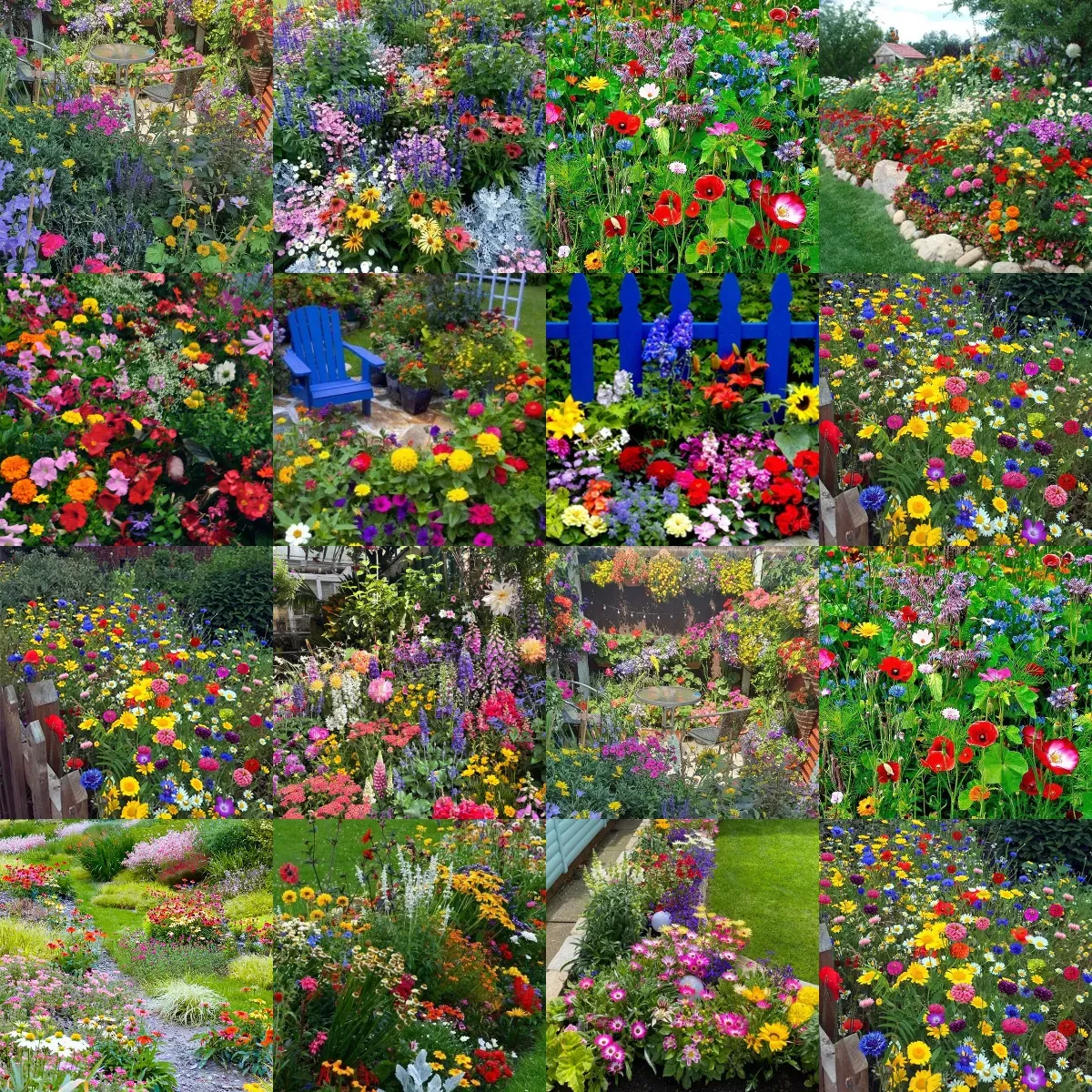 🔥53 % RABATT Gemischte mehrjährige Blumensamen – über 60 gemischte Sorten