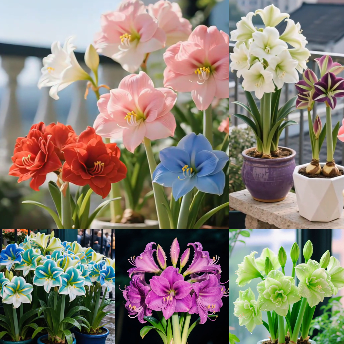 Double-Petaled Perfume Amaryllis Bulbs