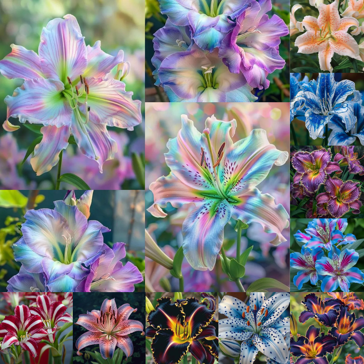 Liliensamen in seltenen Farben – Blüten voller Eleganz und Anmut 🌸