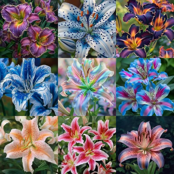 Liliensamen in seltenen Farben – Blüten voller Eleganz und Anmut 🌸