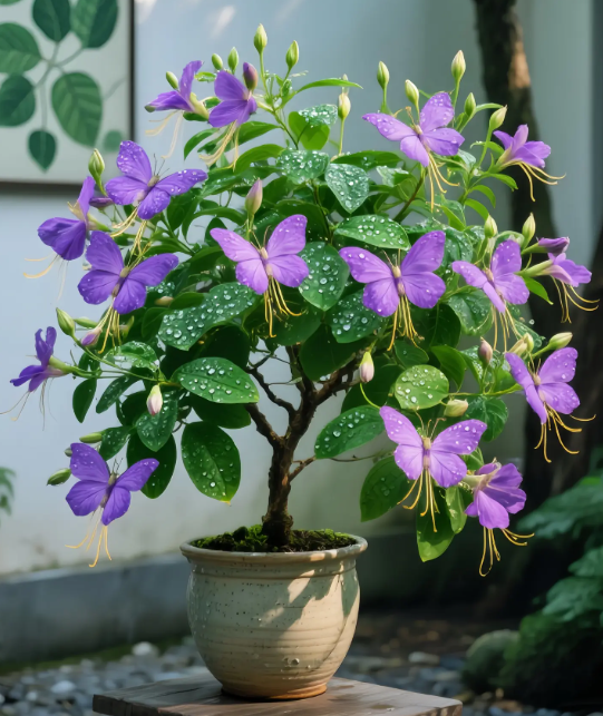 Golden Thread Butterfly Flower Seeds