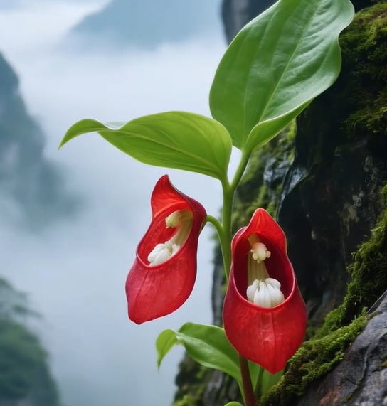 🌿 Bloom with Grace: Slipper Orchids – Nature’s Most Elegant Surprise 💕