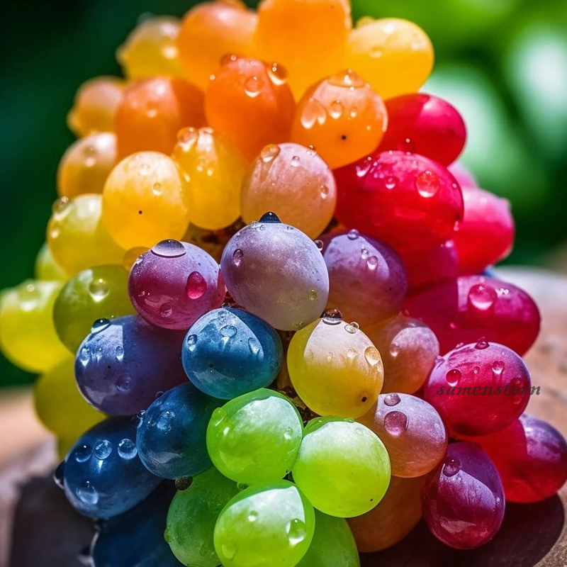 💖Rabatt zum halben Preis🍇Bunte Traubenkerne🦄Super seltene Sorte