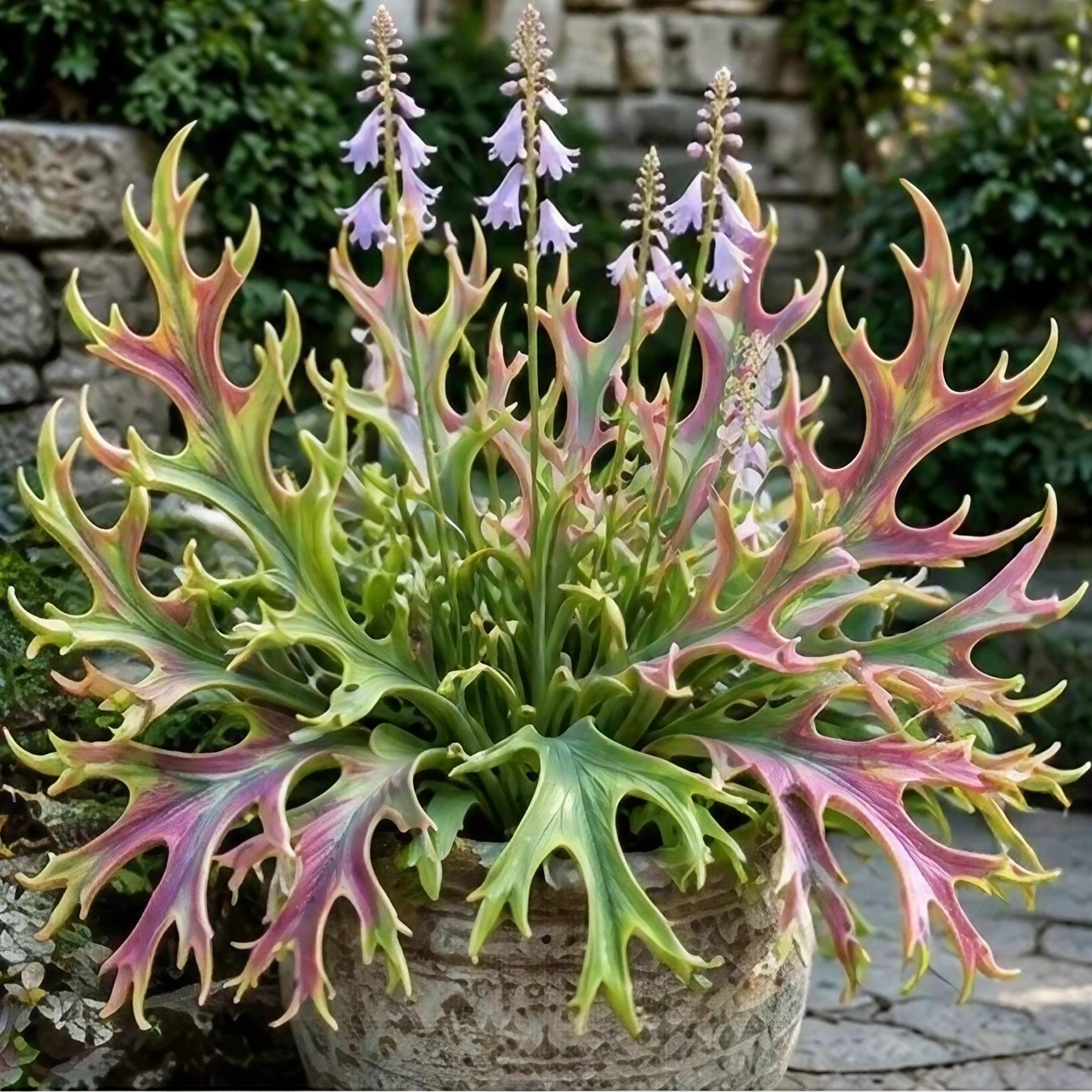 🌱 Rainbow Staghorn Hosta - 🦌The Hosta With Extraordinary Antler Shaped Foliage