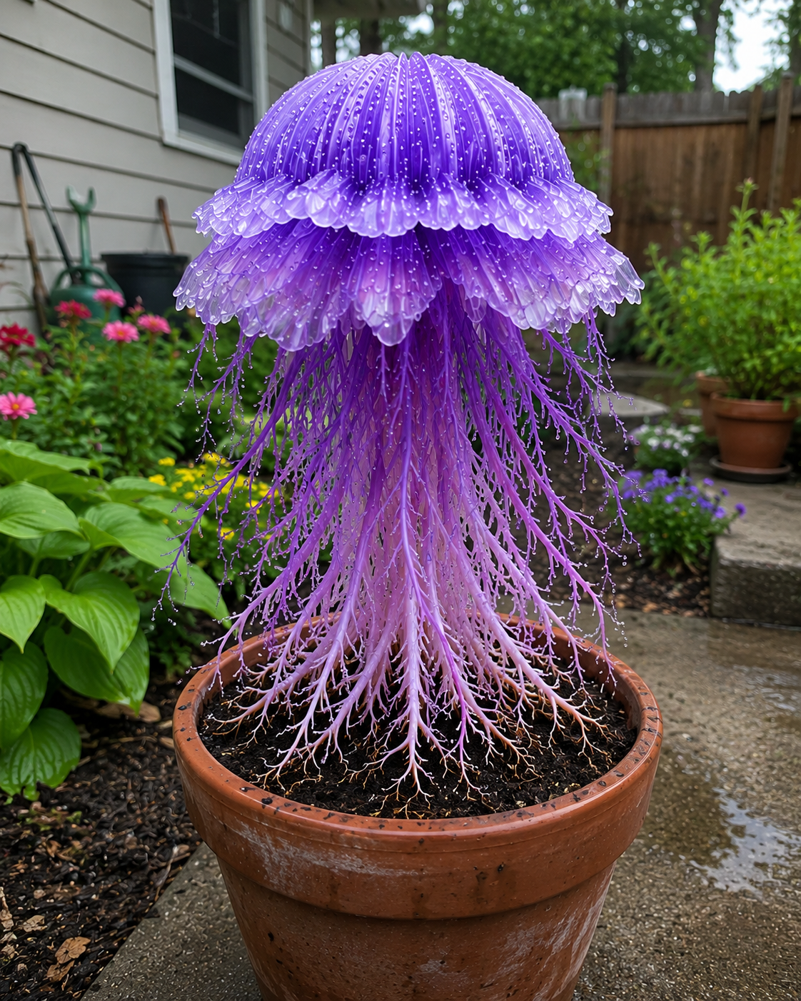 🔥🔥🔥🪼 Seltene Quallenblumenzwiebeln – Die Blume, die aussieht, als würde sie über Ihrem Garten schweben