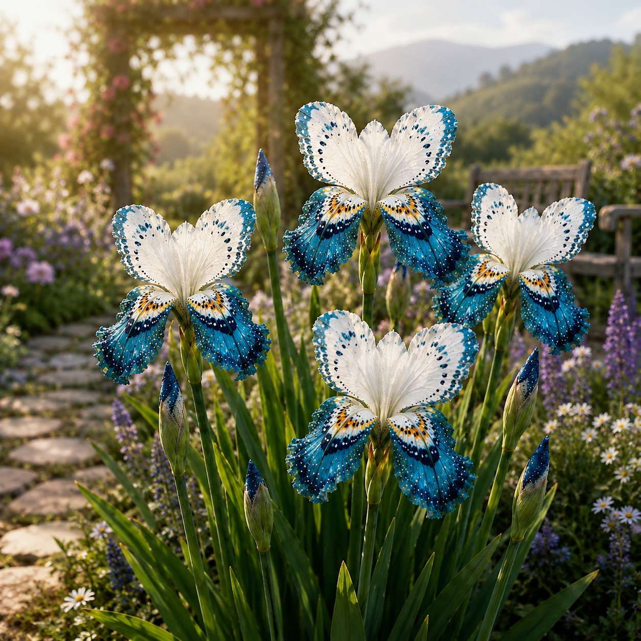 ✨✨Schmetterlingsiris-Zwiebeln - ✨Ziehen Sie Ihren magischen Gartenschauspieler