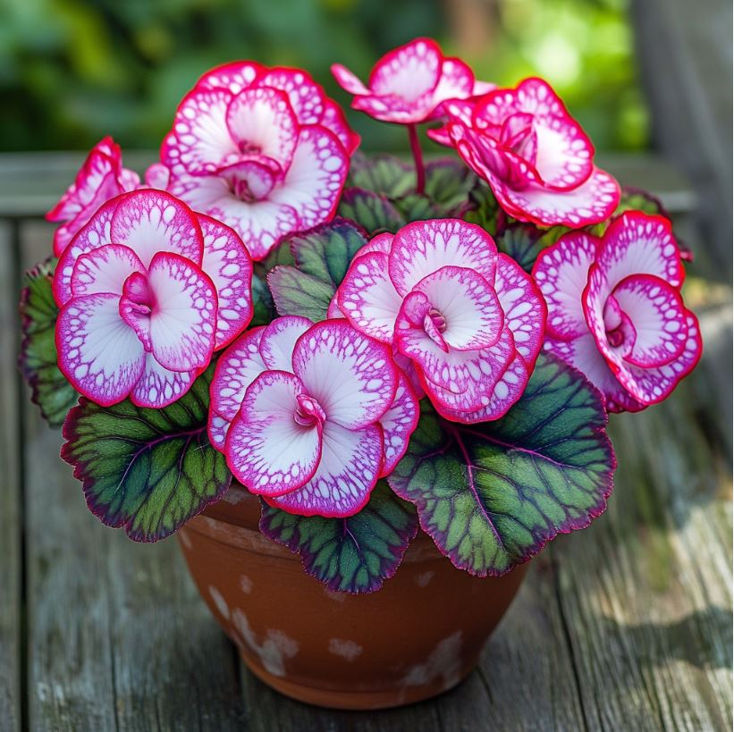 Begonia Rex ‘Peppermint Twist’