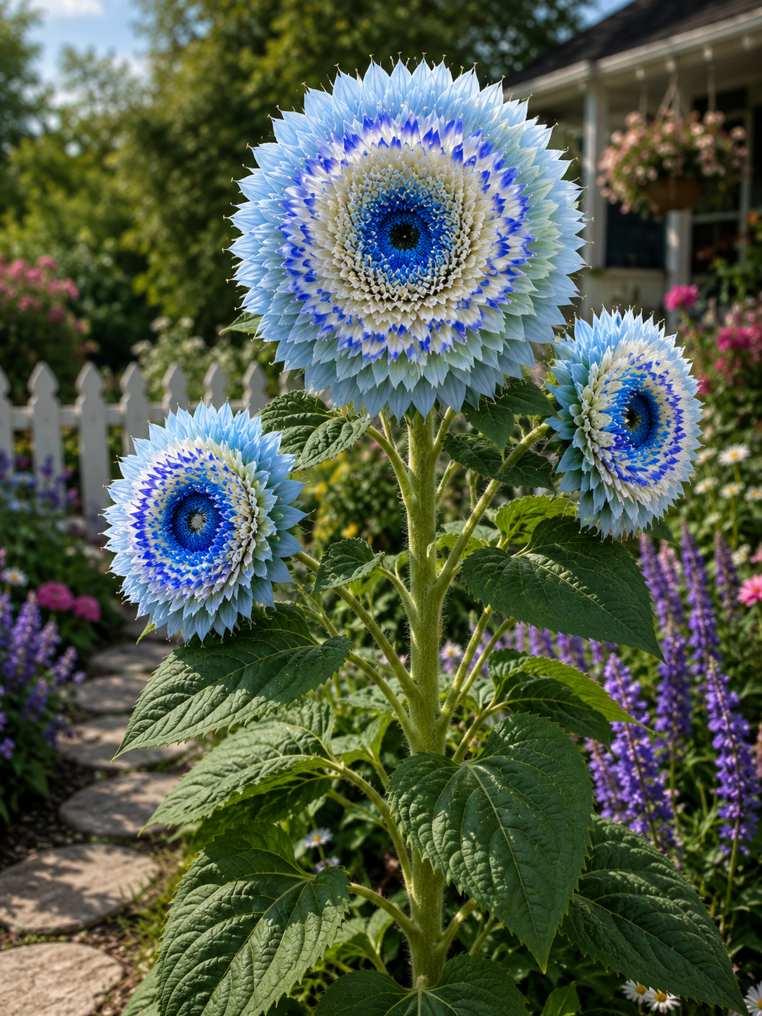 🌈 Regenbogen-Pompon-Sonnenblumensamen – Ziehen Sie die magischsten Sonnenblumen in Ihrem Garten! 🌻✨