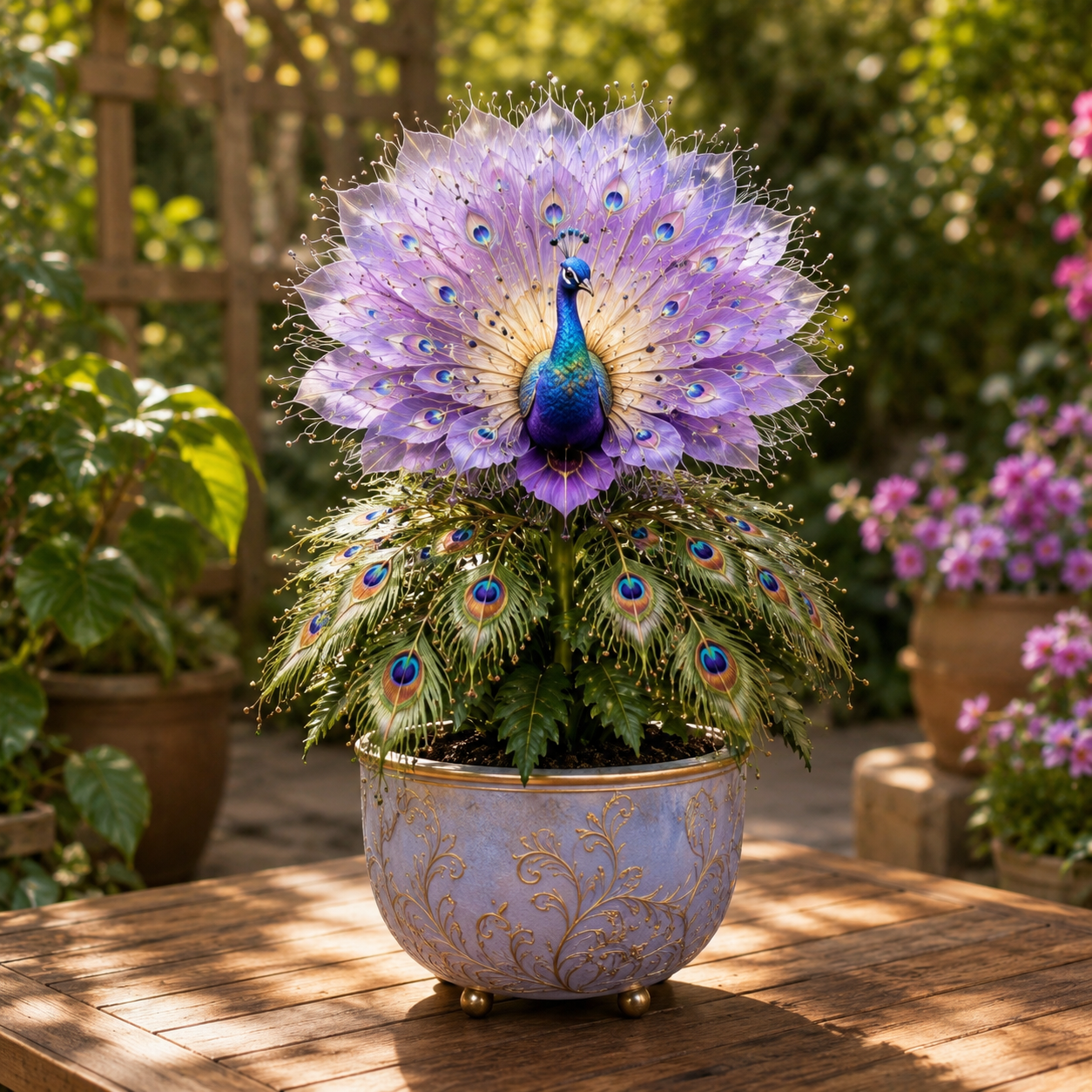 🦚 Seltene Pfauen Blumenzwiebeln – Verwandeln Sie jeden Topf in ein atemberaubendes Garten-Highlight