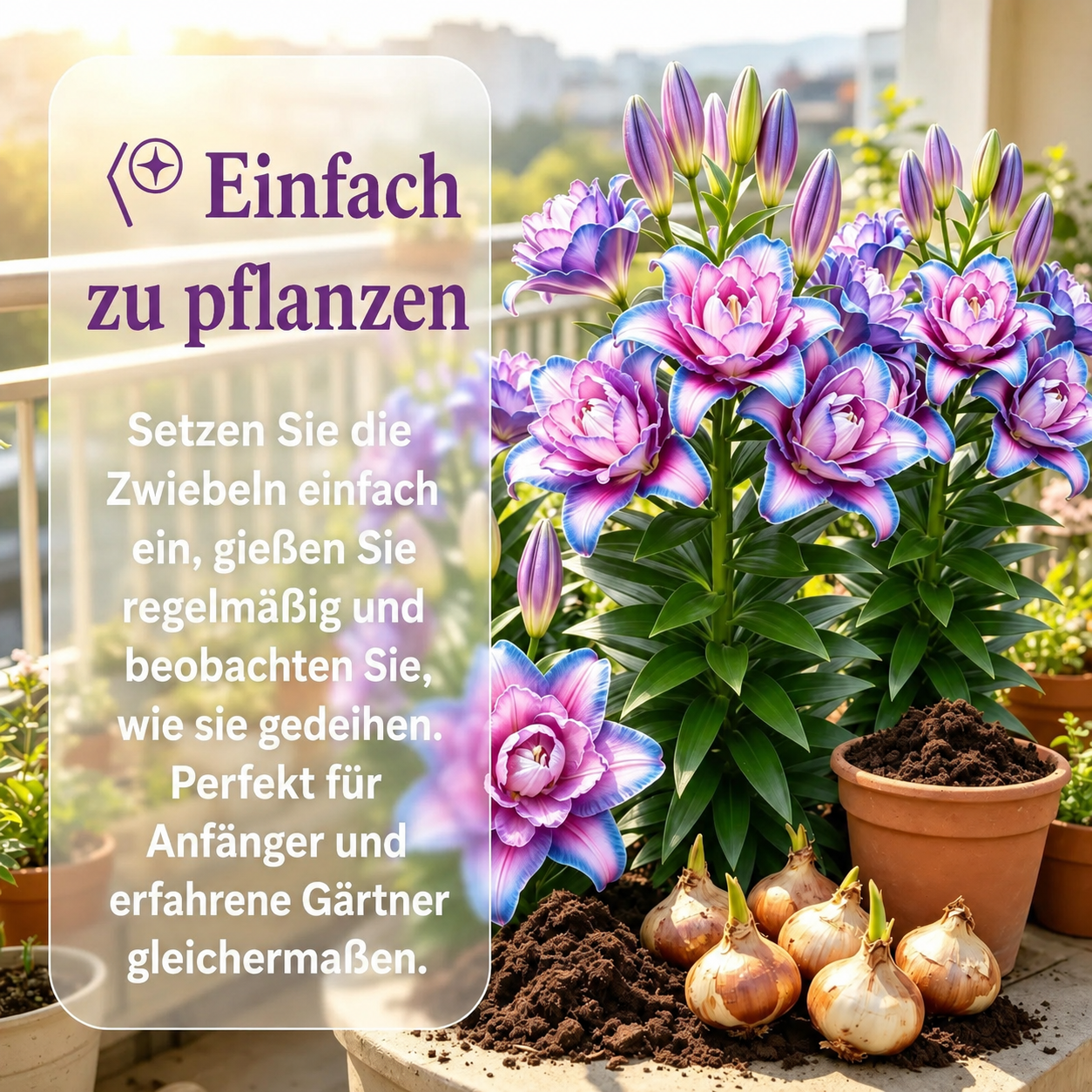 🌸Starlight Queen Oriental Lily Bulbs