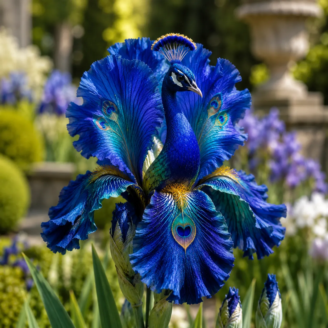 🦚 Rare Peacock Iris Bulbs™ A Garden Bloom So Striking, Guests Will Look Twice