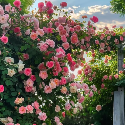 💐Heirloom Perennials Climbing Rose Seeds