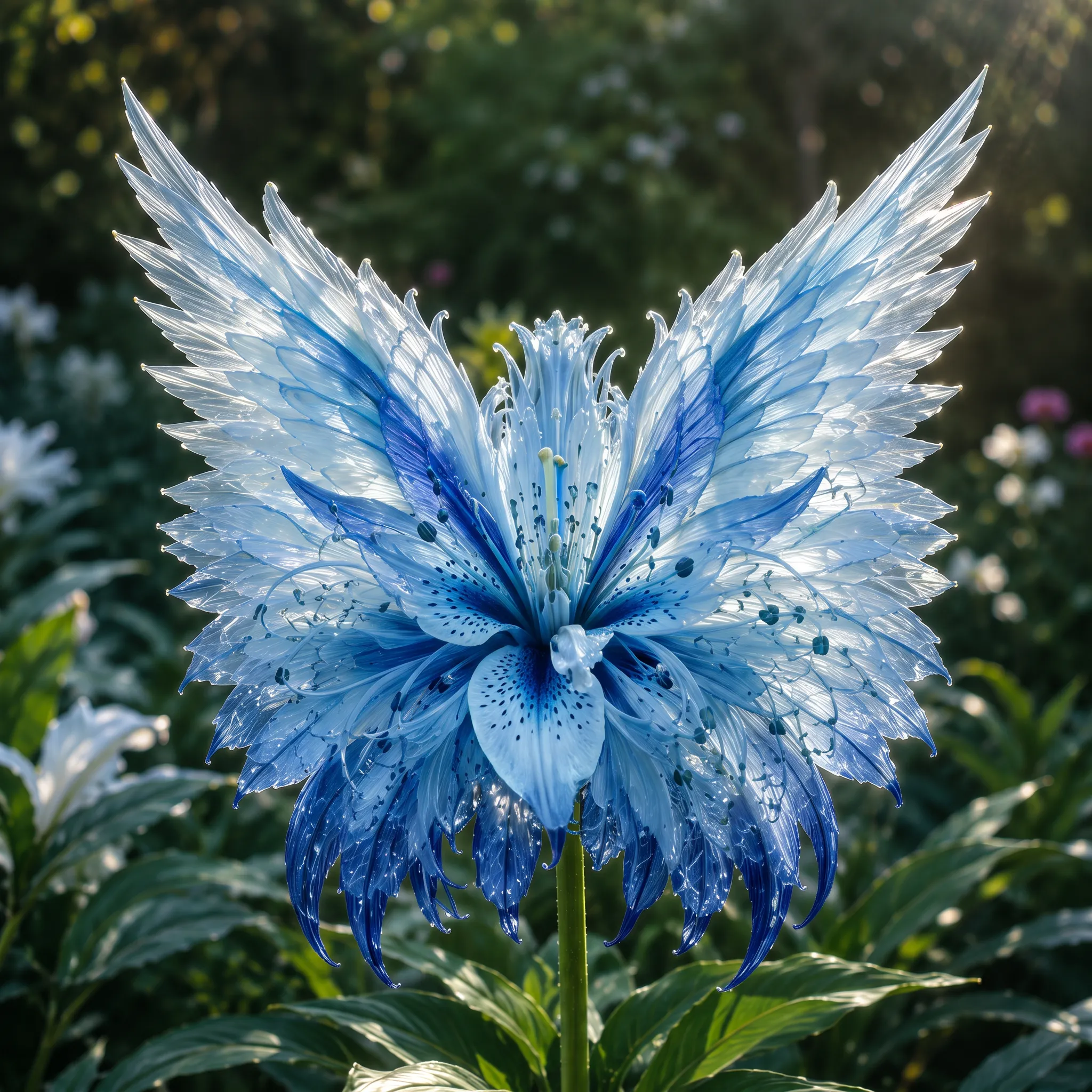 Seltene Engelsflügel Blumenzwiebeln