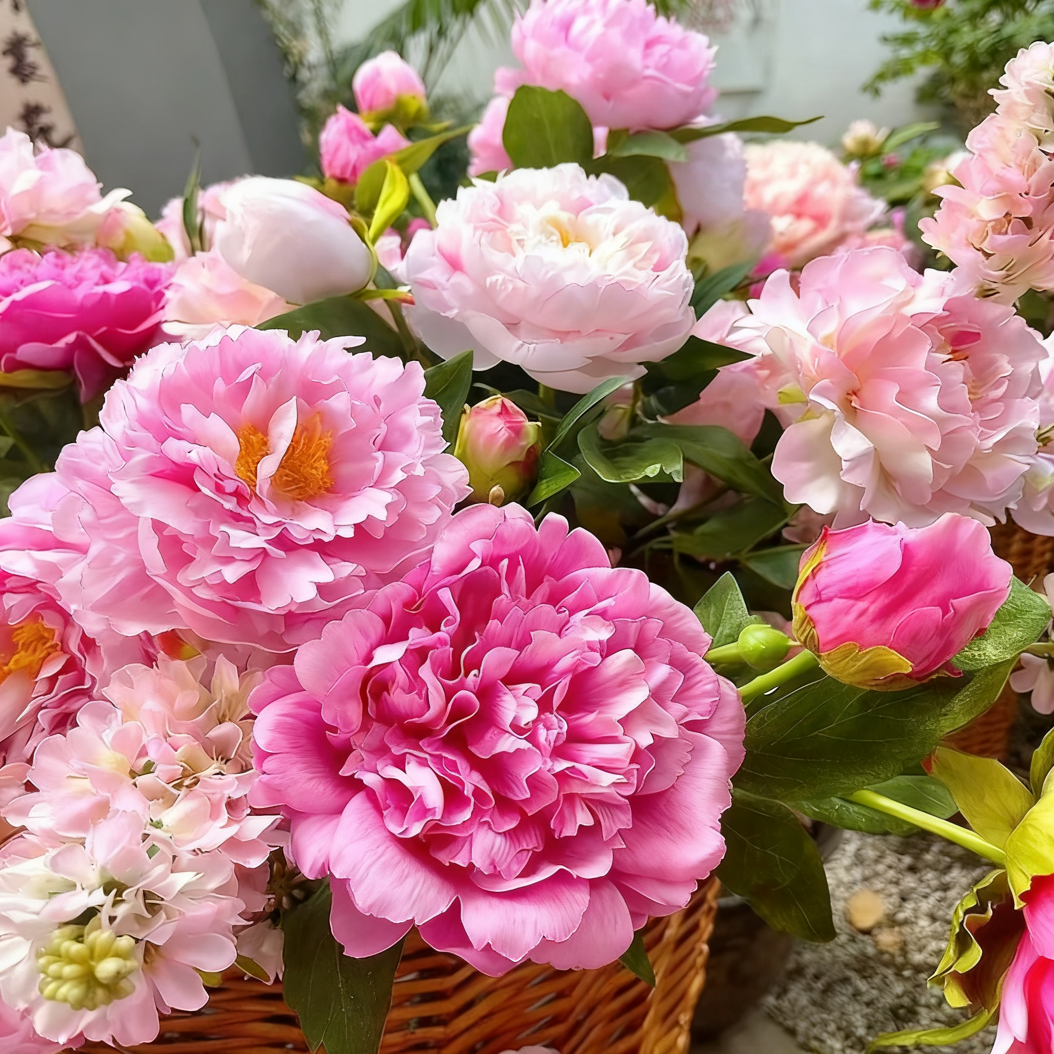 🔥LETZTER TAG 49 % RABATT🌺DIE KÖNIGIN DER BLUMEN – DOPPELT BLÄTTERBLÄTTERIGE PIANI
