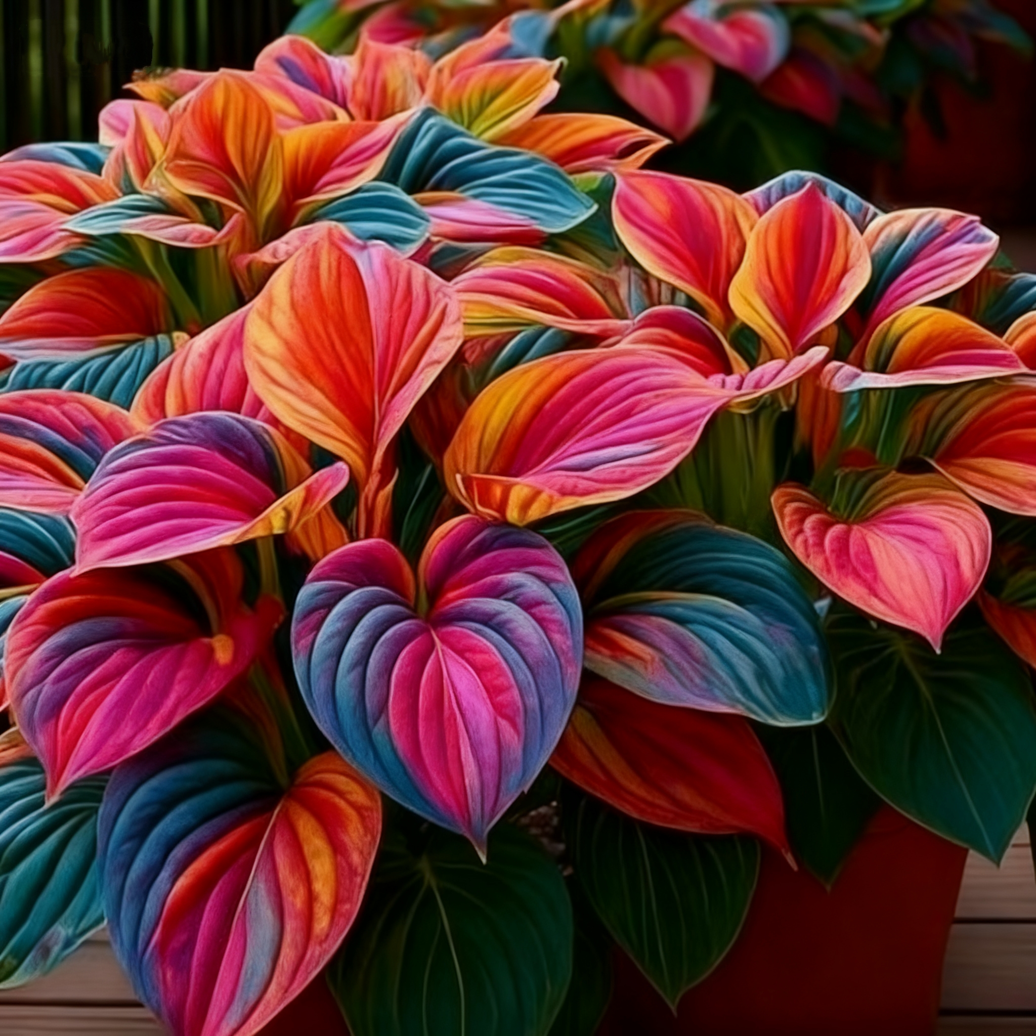 🌈 Limited Edition Rainbow Hostas -Rare Multicolor Foliage, Exclusive to Our Store 🌸