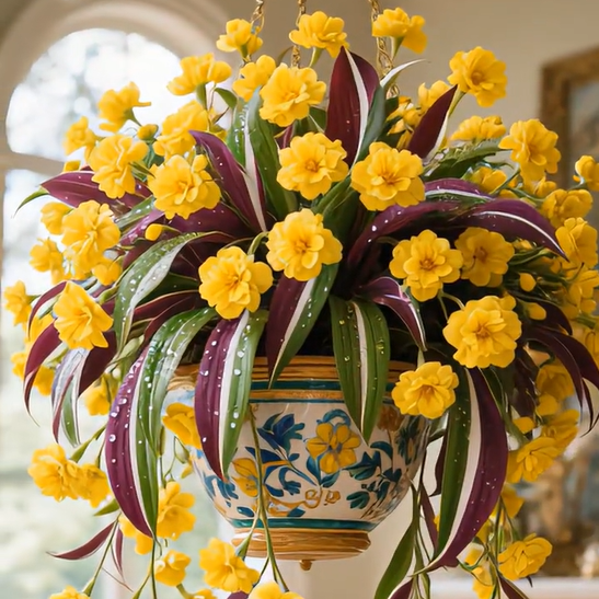 💐Four Seasons Ornamental Oil Painting Wedding Orchid Seeds—Dream, Hope and Eternity
