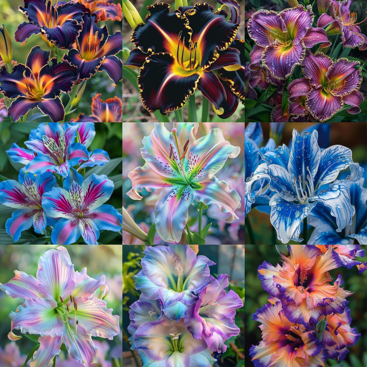 🌸 Liliensamen in seltenen Farben – Blüten voller Eleganz und Anmut 🌸
