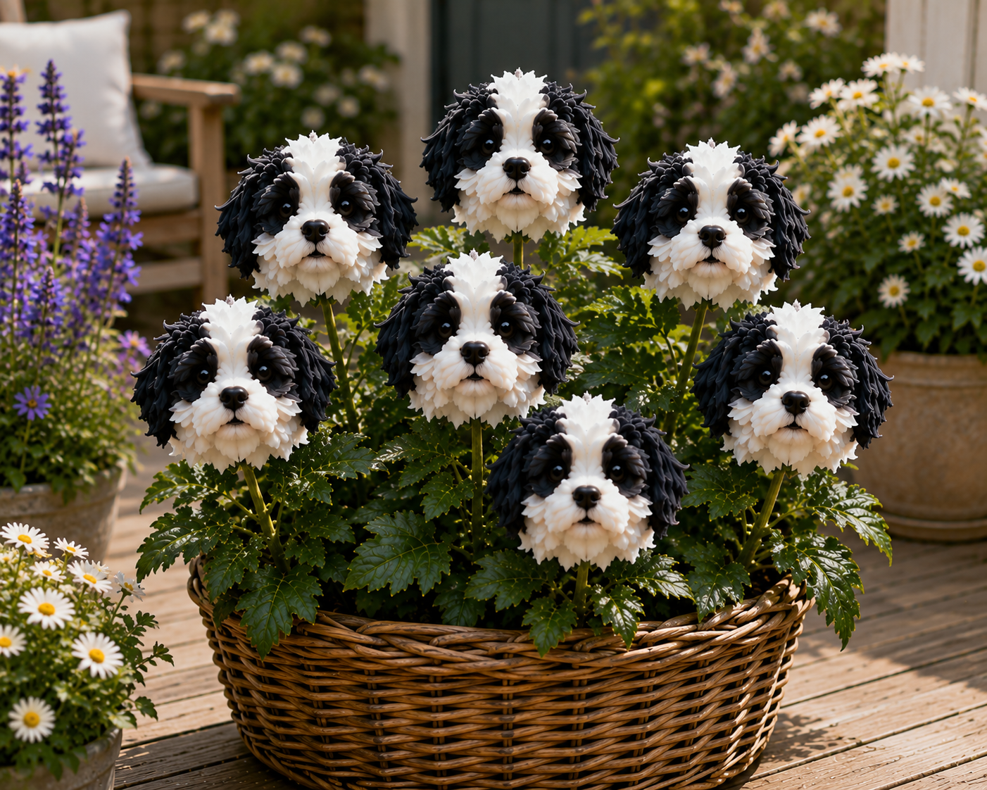 🐶 Magische Welpengesicht-Blumenzwiebeln – Die Blume, die aussieht wie winzige Welpen, die aus Ihrem Garten hervorlugen