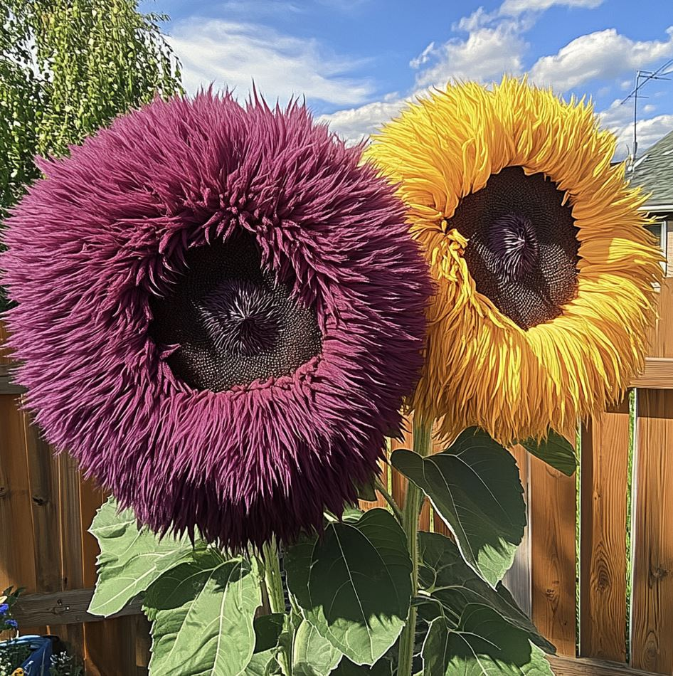 🌻 Bezaubernde Riesenteddy-Bär-Sonnenblume 🔆