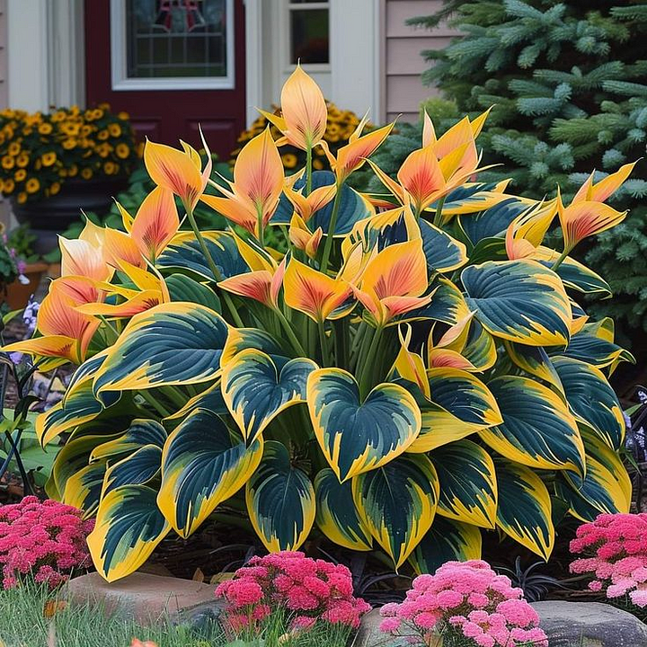 🌿 Die widerstandsfähige Schönheit: Schattenverträgliche und kälteresistente Hosta-Blüten 🌿