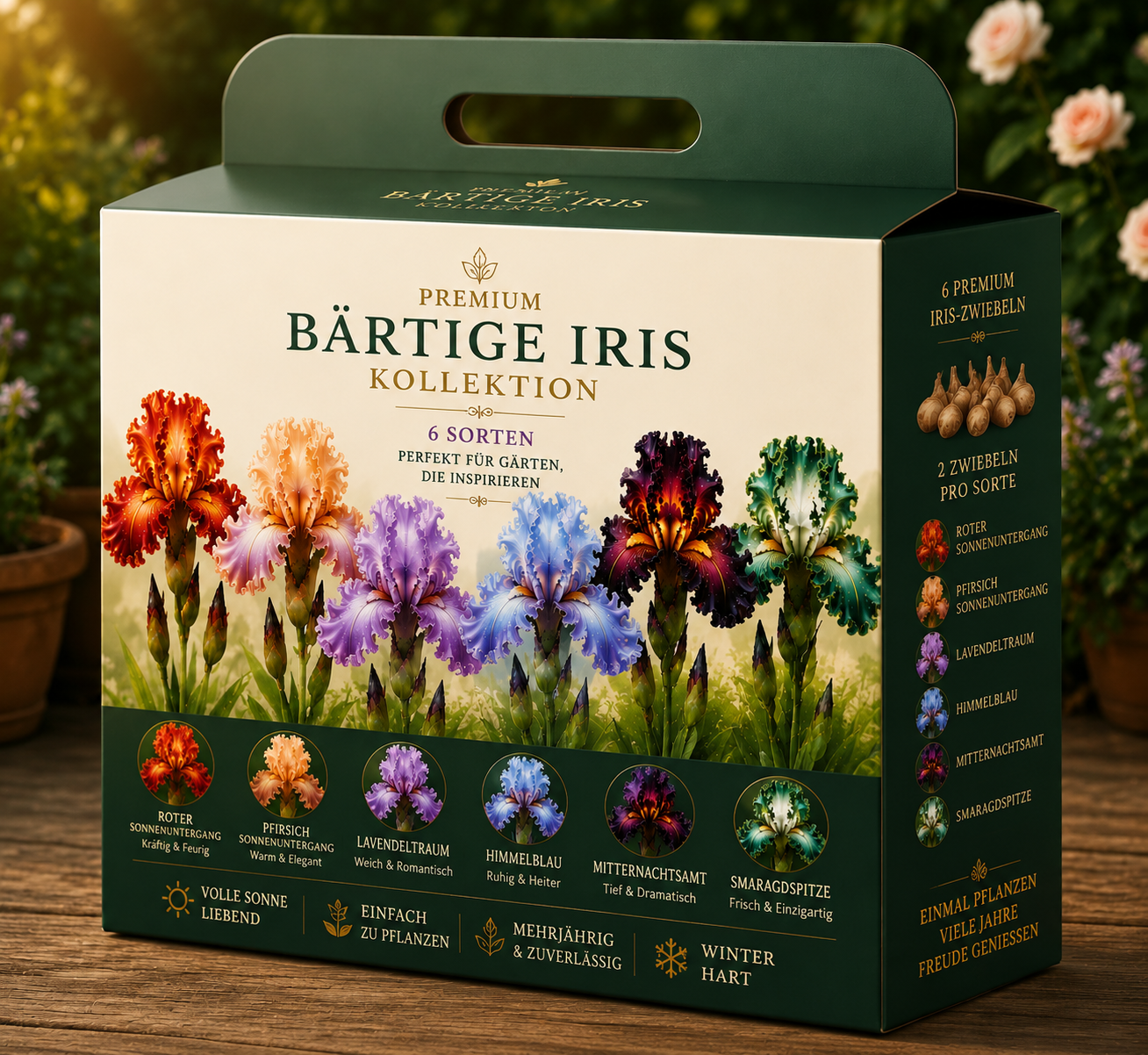 🌸 Premium-Bartiris-Kollektion für Hausgärten