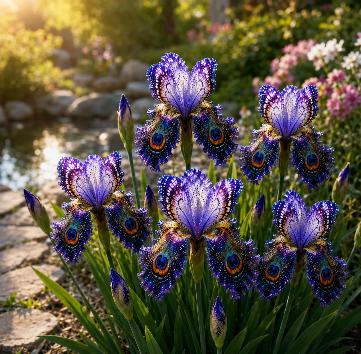 ✨✨Schmetterlingsiris-Zwiebeln - ✨Ziehen Sie Ihren magischen Gartenschauspieler