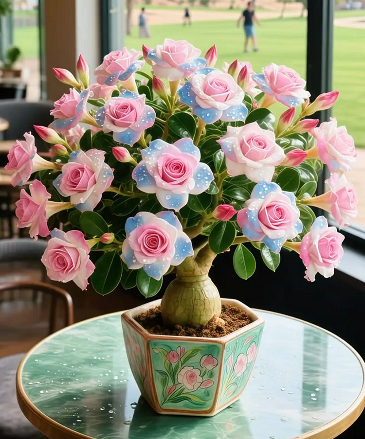 🌵 Wüstenrose – Exotische Blüten, mühelose Schönheit! 🌺✨