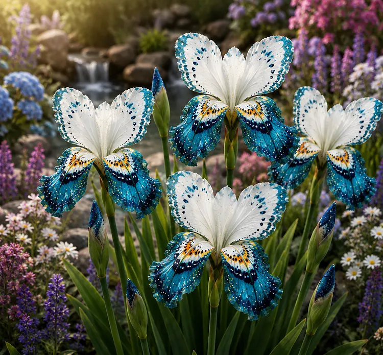 🦋Schmetterlings-Iris-Zwiebeln- ✨Ziehen Sie Ihren magischen Garten-Hingucker