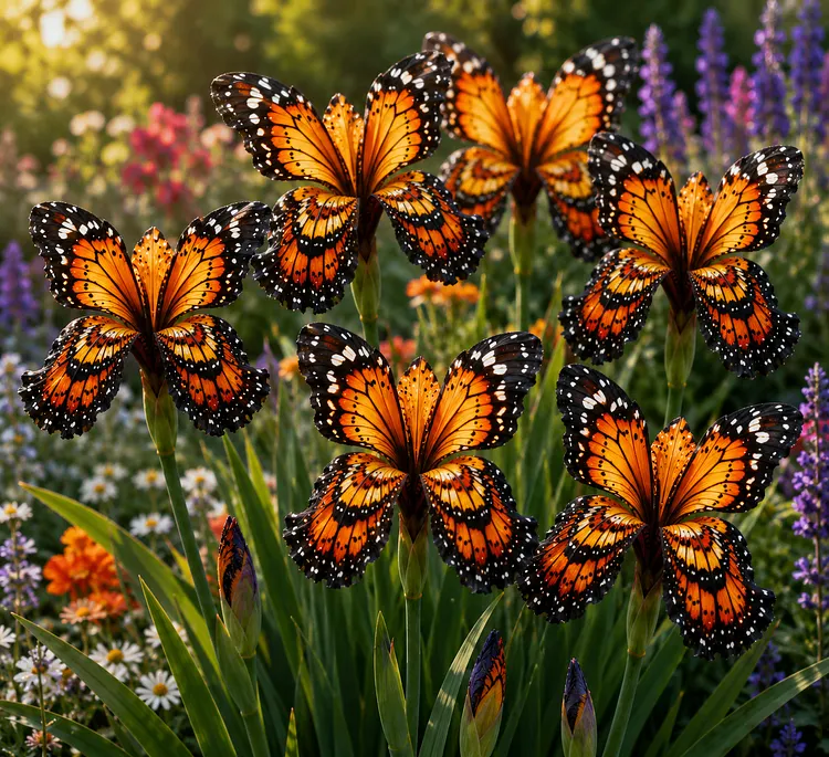 🦋Schmetterlings-Iris-Zwiebeln- ✨Ziehen Sie Ihren magischen Garten-Hingucker