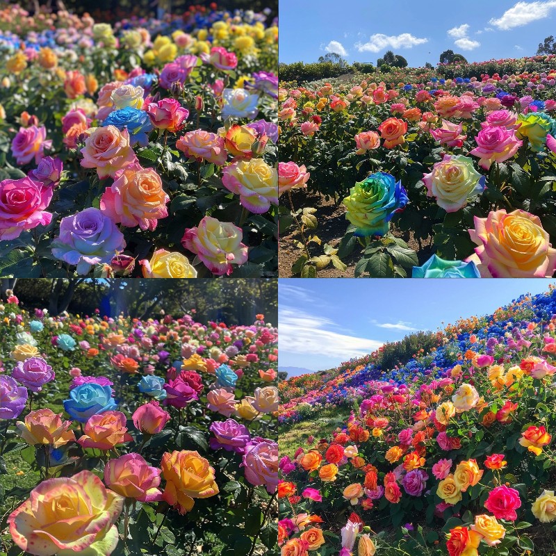 Rosensamen in gemischten Farben💐