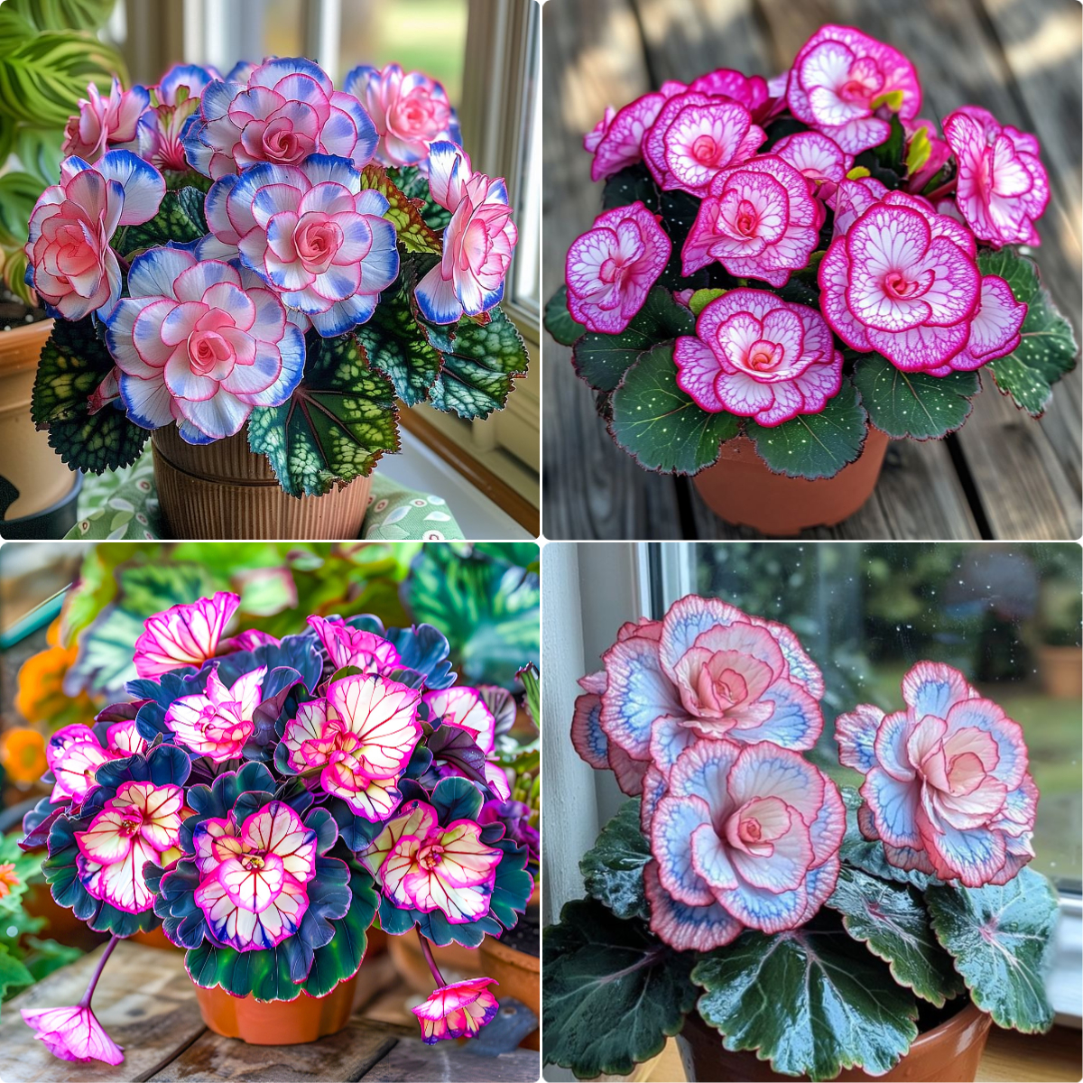 Begonia Rex ‘Pink Neon’