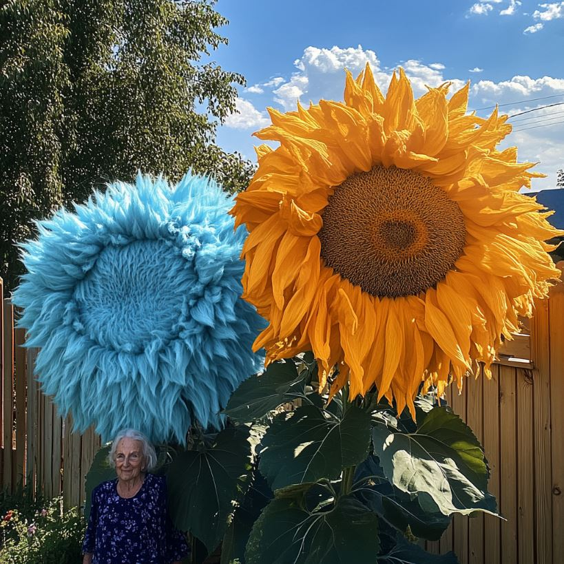 🌻 Bezaubernde Riesenteddy-Bär-Sonnenblume 🔆