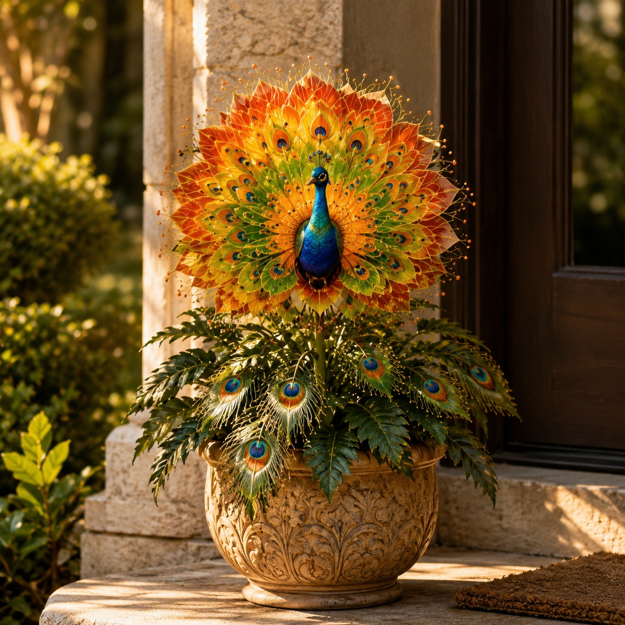 🦚 Seltene Pfauen Blumenzwiebeln – Verwandeln Sie jeden Topf in ein atemberaubendes Garten-Highlight