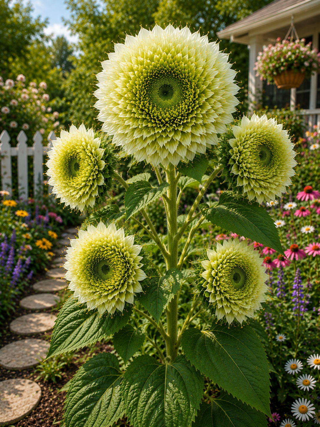🌈 Regenbogen-Pompon-Sonnenblumensamen – Ziehen Sie die magischsten Sonnenblumen in Ihrem Garten! 🌻✨