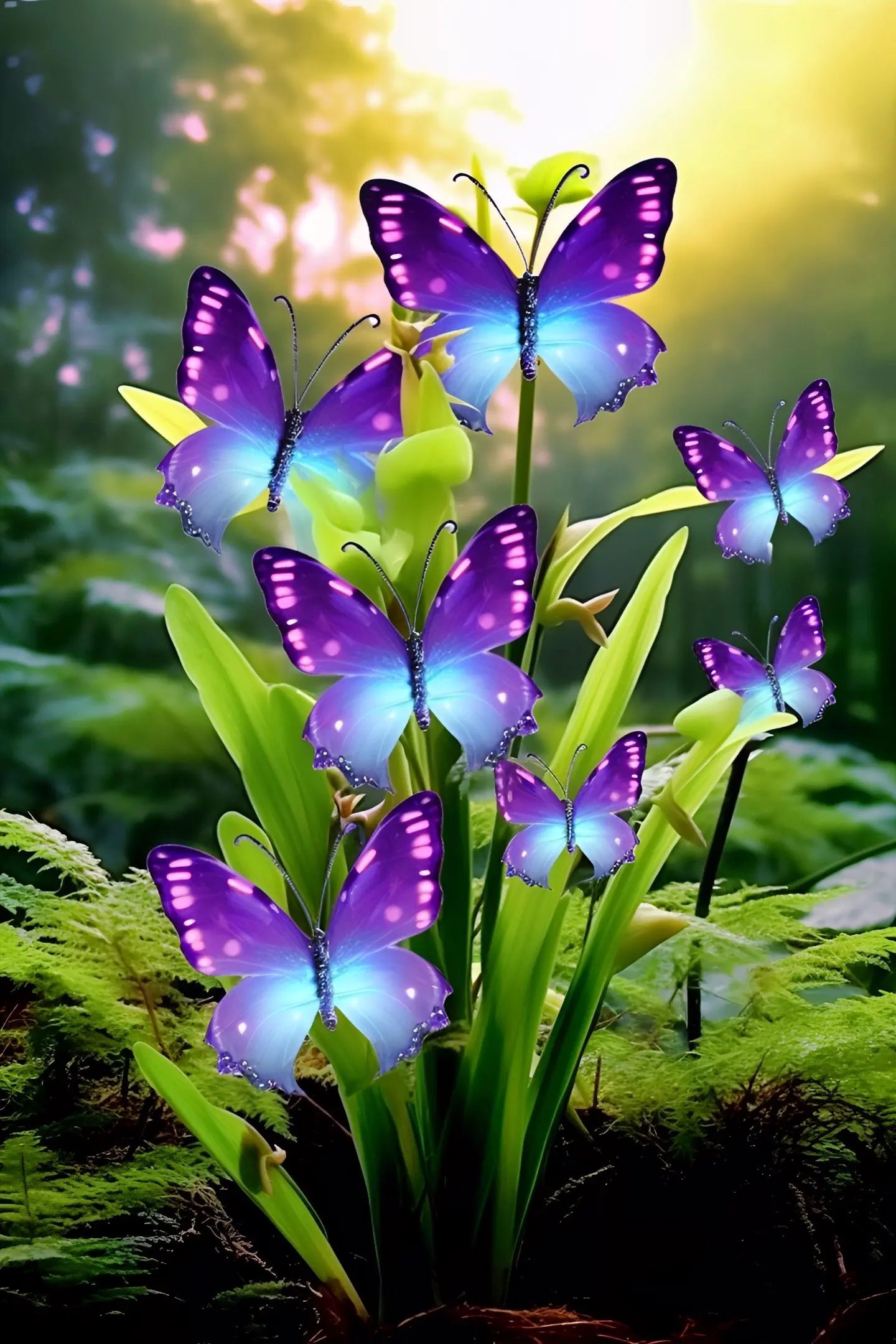 Bunte Schmetterlingsblumensamen - Vivid Winged Delight