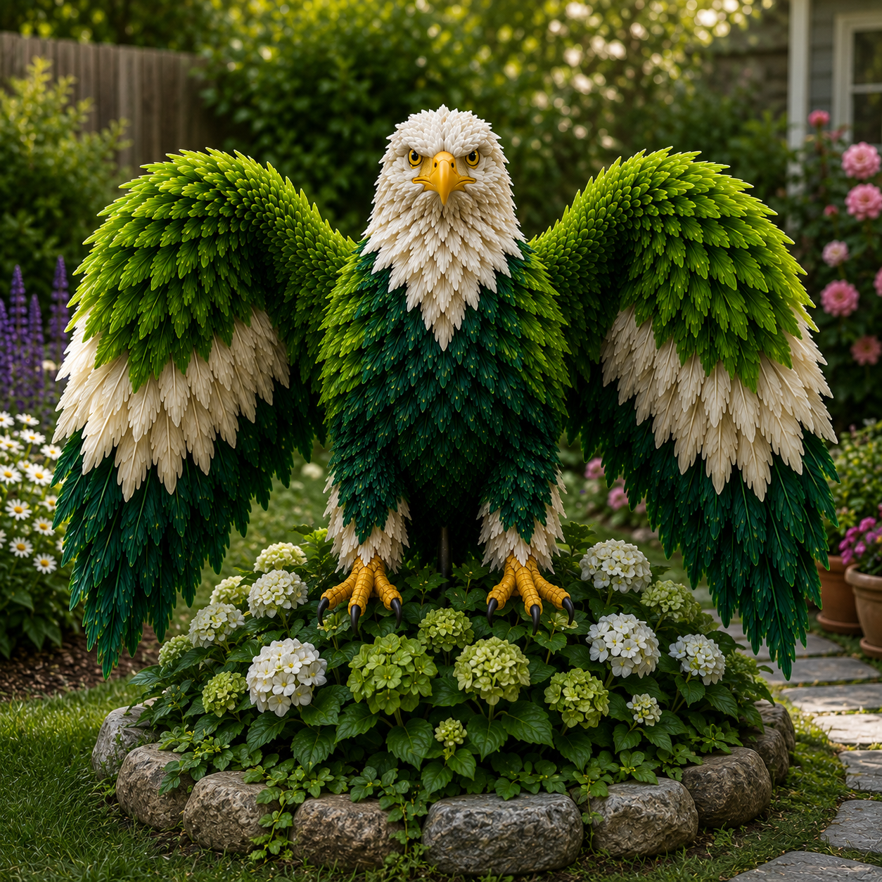 🦅 Amerikanische Adler Blüte (American Pride Eagle Bloom) Zwiebeln – Die majestätische Blume, die einem Weißkopfseeadler ähnelt