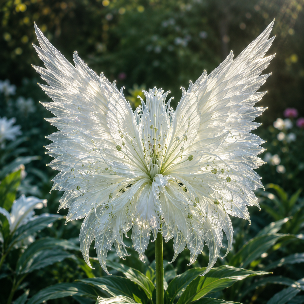Seltene Engelsflügel Blumenzwiebeln