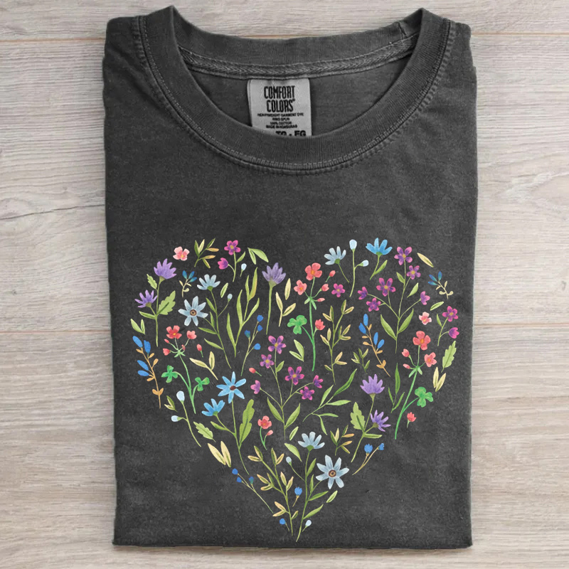 Floral Heart Shirt
